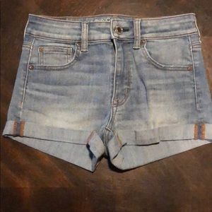 American eagle high-rise shorts size 4